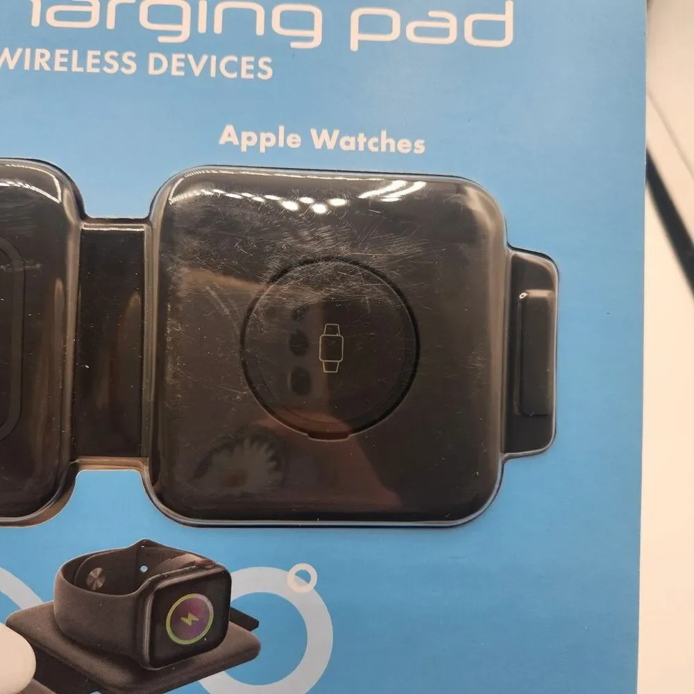 myCharge 3‑in‑1 Folding Wireless Charging Pad iPhone Apple Watch AirPods Sealed